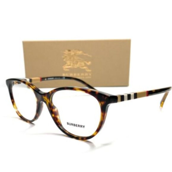 Burberry Women's Dark Havana Eyeglasses!